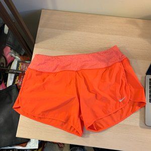 Peach/Orange Nike Dri Fit Running Shorts